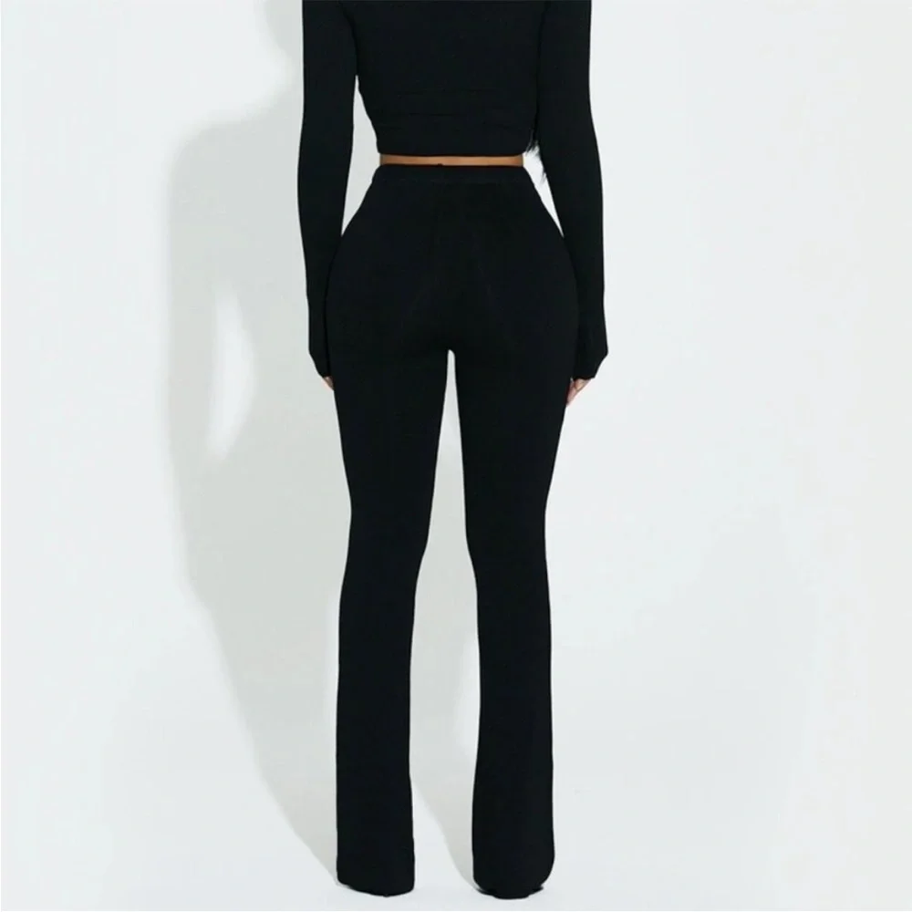 Naked Wardrobe Black Bootcut Pants - Picture 7 of 8